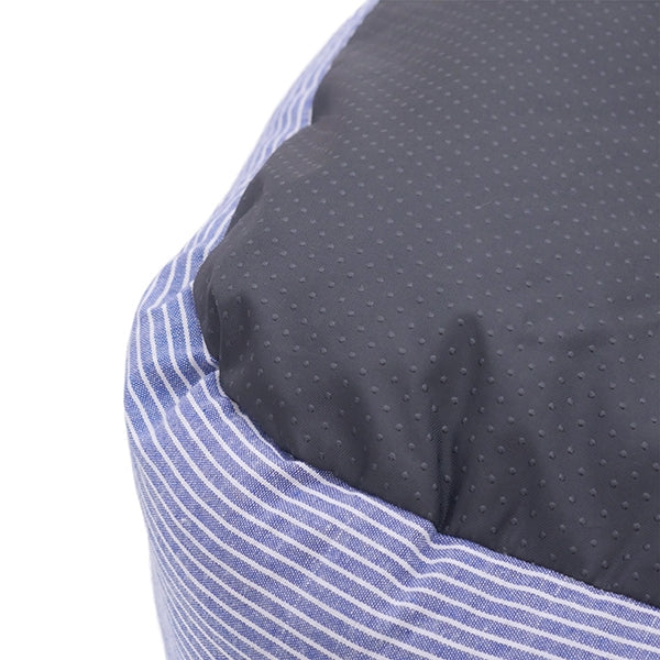 40 Winks Blue Sky Stripe Square