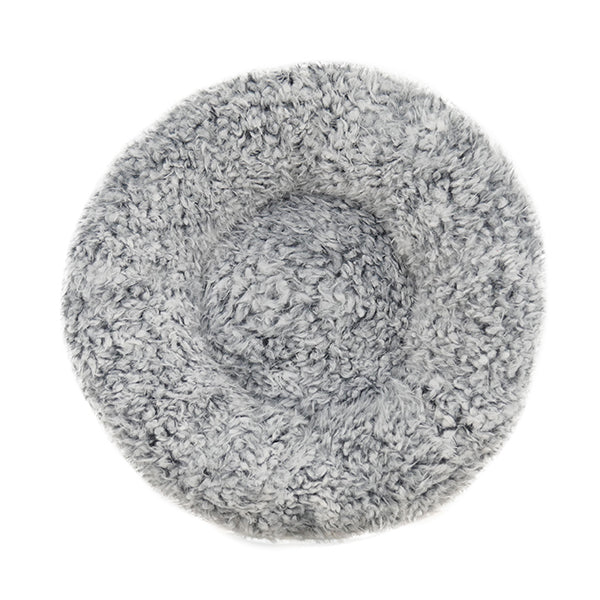 40 Winks Silver Fluff Comfort Round