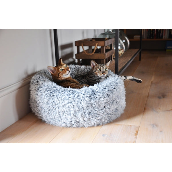 40 Winks Silver Fluff Comfort Round