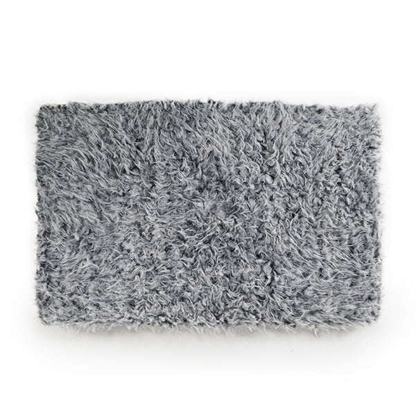 40 Winks Silver Fluff Blanket