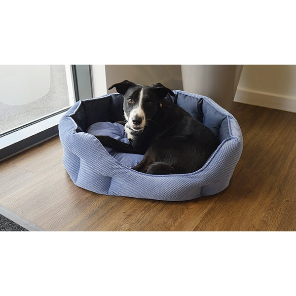 40 Winks Quilted Navy Water-Resistant