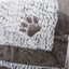 40 Winks Grey Luxury Plush Blanket