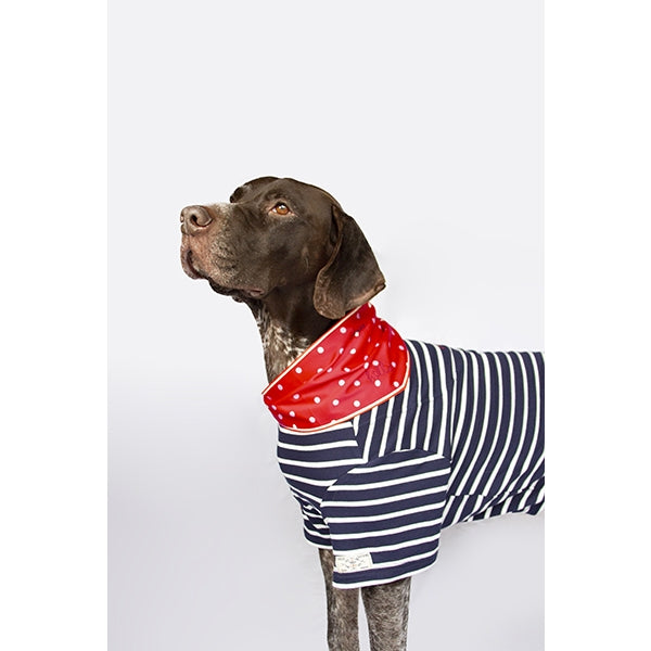Joules Hello Neckerchief Collar Red Polka Dot