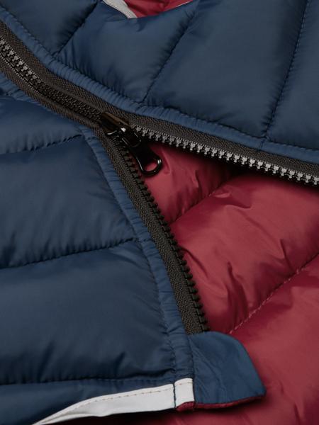 Joules Moorsale Reversable Navy Puffer Coat