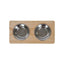 Rosewood Wooden Double Diner - 350ml X 2 - Ormskirk Pets