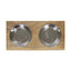 Rosewood Wooden Double Diner - 700ml X 2 - Ormskirk Pets