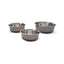 Rosewood Deluxe Steel Bowls Grub Steel Pet Bowl