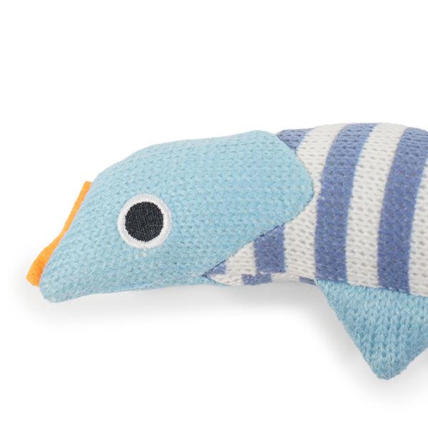 Rosewood Battersea Catnip Kicker Fish (stripe) - Ormskirk Pets