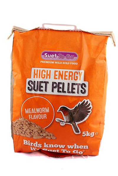 Suet To Go Pellets - Mealworm 5kg Plastic Free