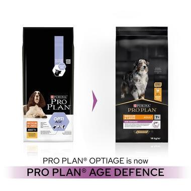 Pro Plan Dog Medium & Large Adult 7+ With Optiage Chicken Dry Food 14Kg - Ormskirk Pets