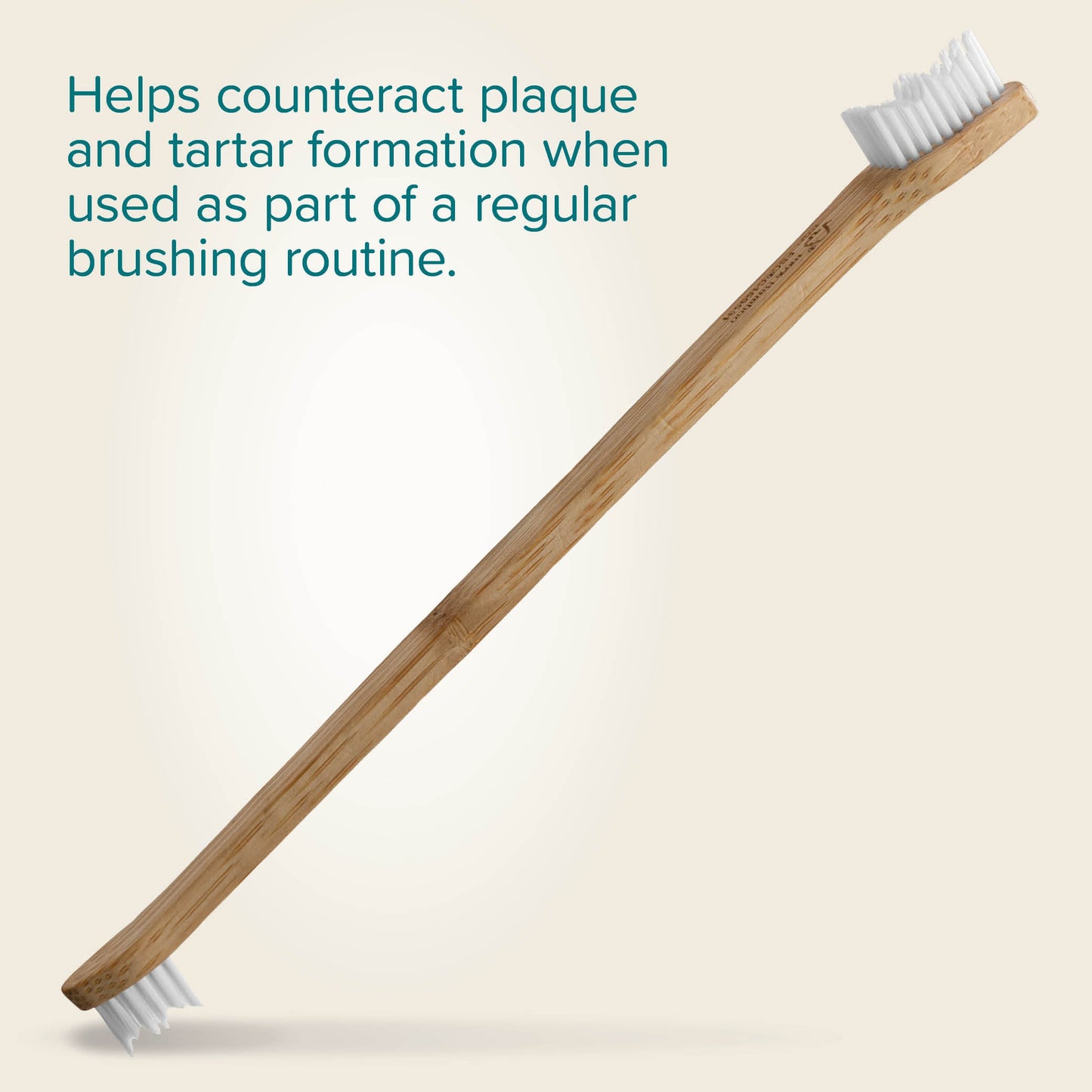 Beaphar Double Ended Bamboo Toothbrush For Cats And Dogs