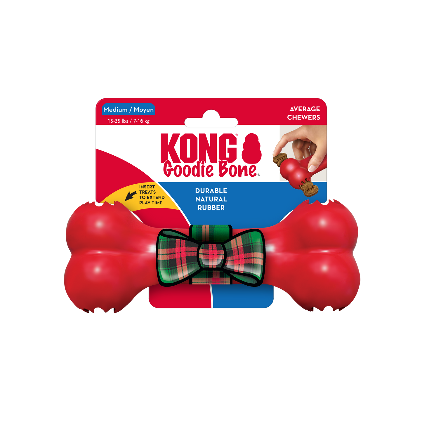 KONG Holiday Goodie Bone Medium