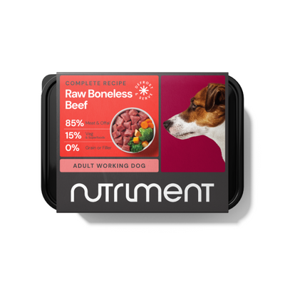 Nutriment Dog Adult Beef Formula 500g
