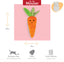 Tabby Patch Carrot Cat Kicker