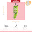 Tabby Patch Caterpillar Rattle & Roll Cat Toy