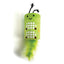 Tabby Patch Caterpillar Rattle & Roll Cat Toy