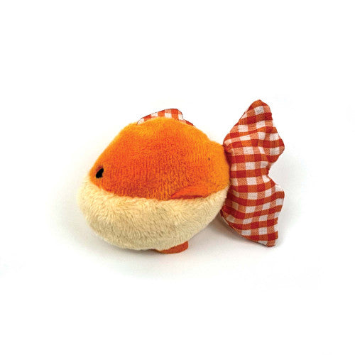 Tabby Patch Shaking Goldfish Cat Toy