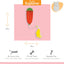 Tabby Patch Carrot Cat Treat Dispenser