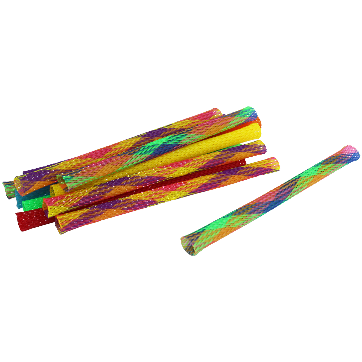 Tabby Patch Kitty Straws 12pcs