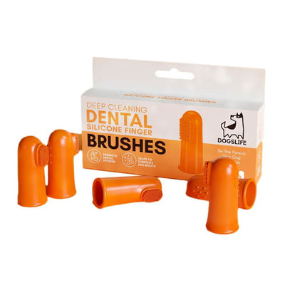 Dogslife Silicone Finger Brushes - Pack of 5