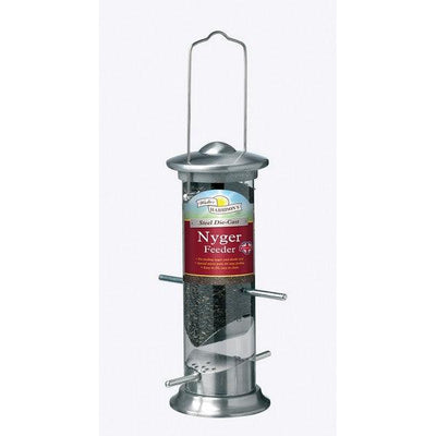Harrisons Steel Die Cast Nyger Feeder 20cm - Ormskirk Pets
