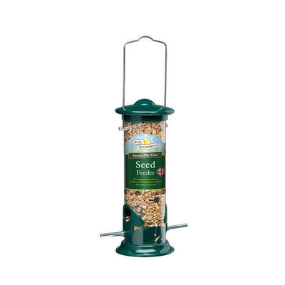 Harrisons Green Die Cast Seed Feeder - Ormskirk Pets