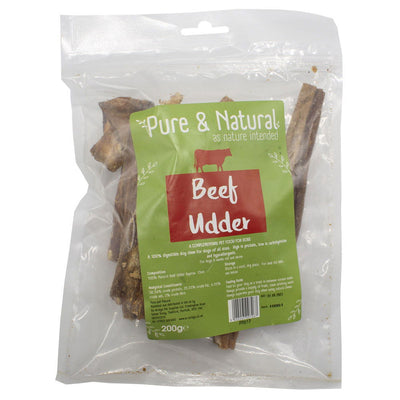 Pure & Natural Beef Udder 15cm