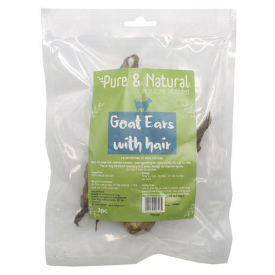Pure & Natural Goat Ear With Hair