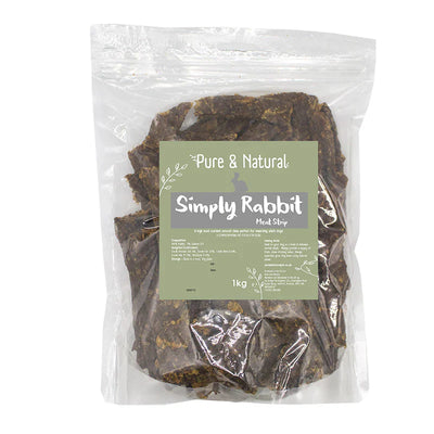 Pure & Natural Meat Sticks Rabbit 100g