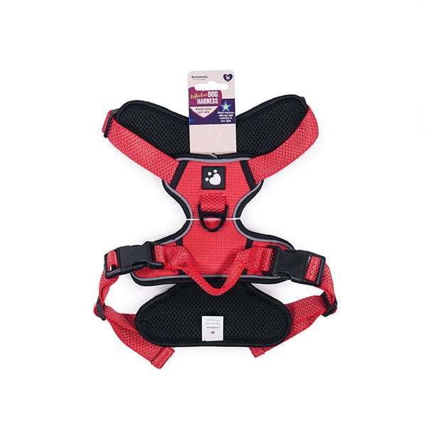 Rosewood Reflective Range Reflective Harness Red