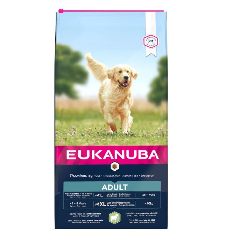 Eukanuba Dog Adult Lamb & Rice Large Breed 12kg - Ormskirk Pets