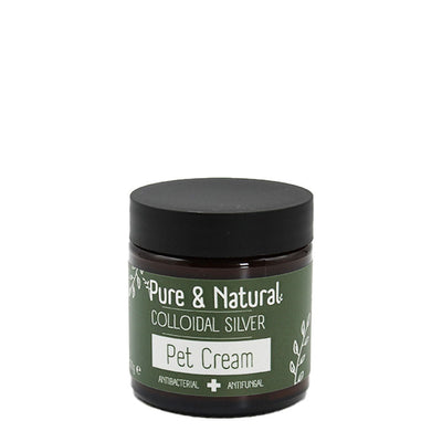Pure & Natural Colloidal Silver Antifungal Pet Cream 100g