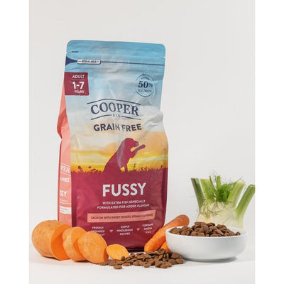 Cooper & Co Fussy Salmon with Spinach and Fennel 10kg