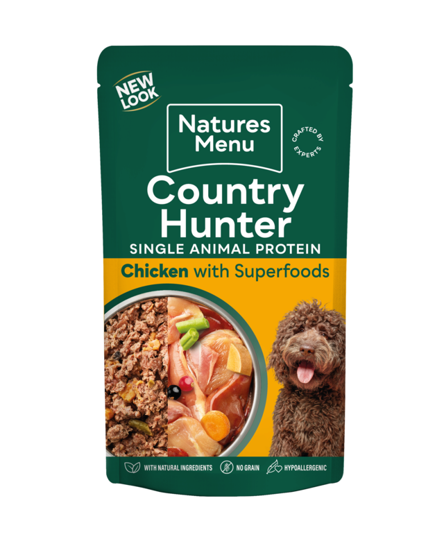 Natures Menu Country Hunter Free Range Chicken with Superfoods 6 x 150g