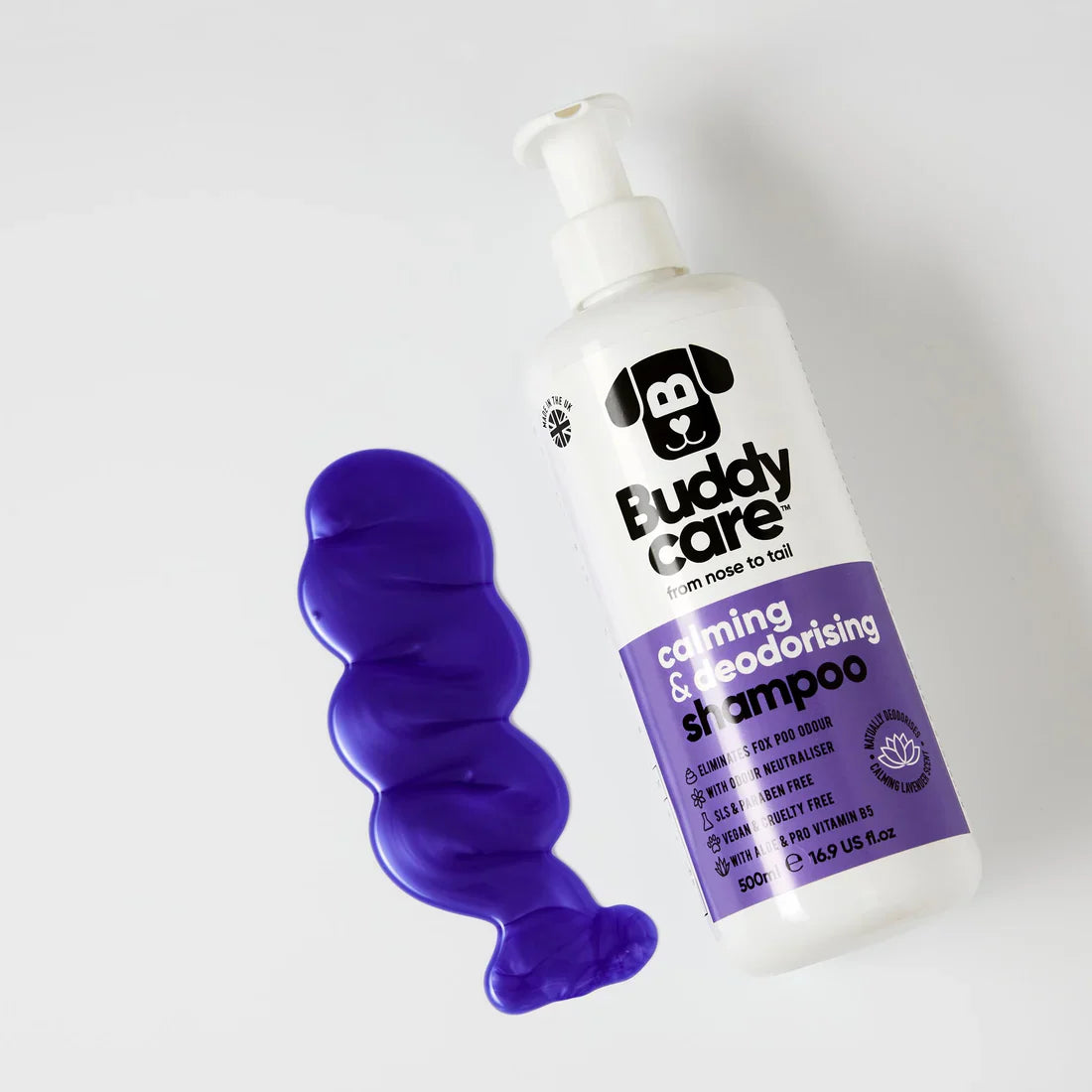 Buddycare Dog Calming & Deodorising Shampoo Lavender