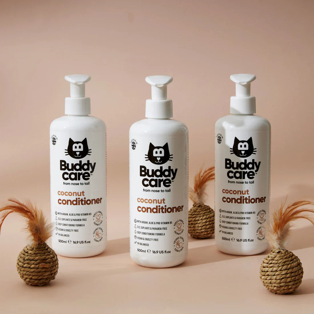 Buddycare Coconut Cat Conditioner 500ml