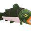 House of Paws Green Tweed Salmon Dog Toy