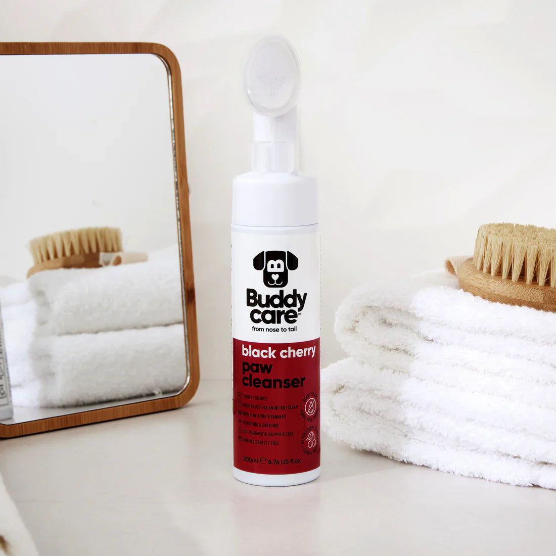 Buddycare Paw Cleanser Black Cherry 200ml