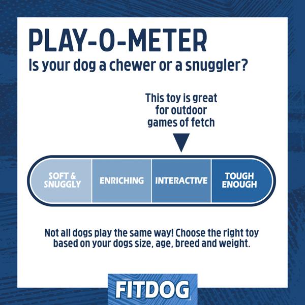 Rosewood Fitdog Rugby Ball Throw Toy