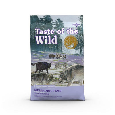Taste Of The Wild All Breeds & Life Stage Sierra Mountain Grain Free Dry Dog Food
