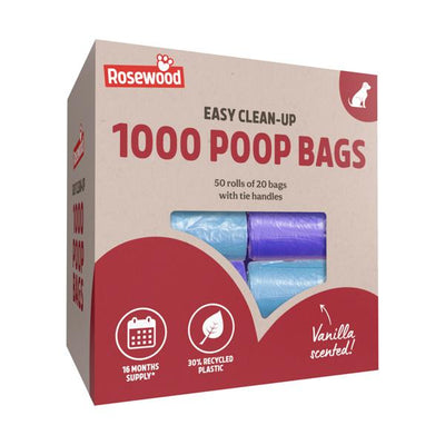 Rosewood 1000Pcs Poop Bags