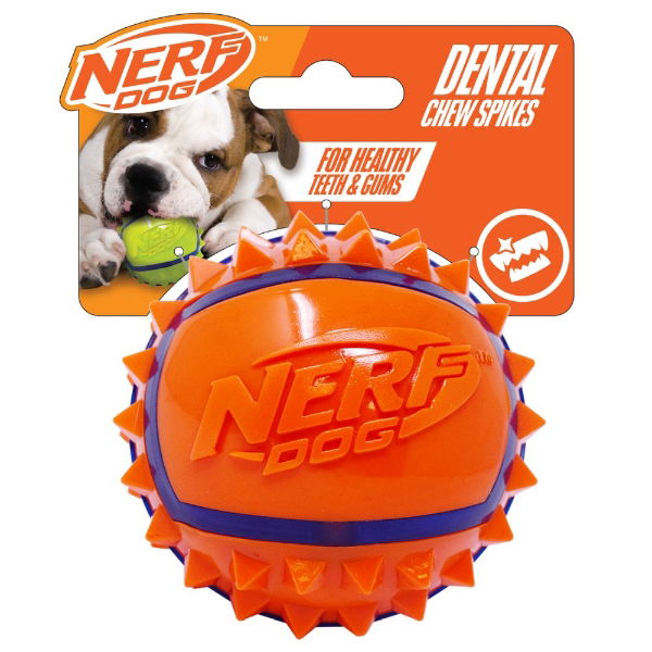 Nerf Dog TPR Spike Ball 3.5in