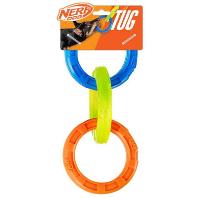 Nerf Dog TPR 3-Ring Tug 10.5in