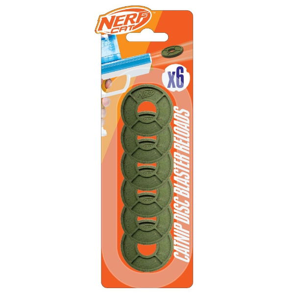 Nerf Cat Foam TPR/Catnip Disc 38.4mm