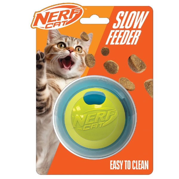 Nerf Cat Puzzle Feeder Ball 3.5in