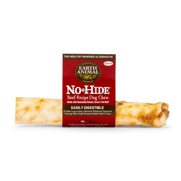Earth Animal No Hide Beef One Medium Chew 60g (Case of12) - Ormskirk Pets