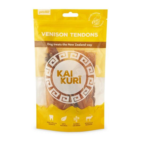 Kai Kuri Air-Dried Venison Tendons Dog Treat 120g Case of 8 - Ormskirk Pets