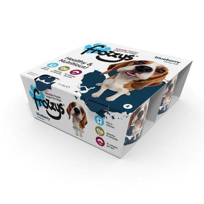 Frozzys Blueberry Frozen Yogurt for Dogs 4 x 85g - Ormskirk Pets