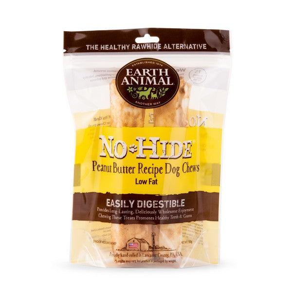 Earth Animal No Hide Peanut Butter Medium Chews 2pk 120g - Ormskirk Pets