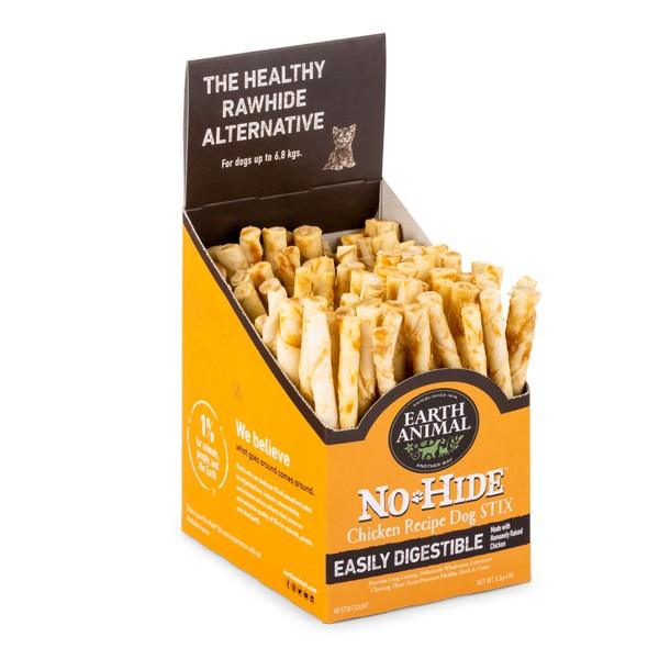 Earth Animal No-Hide Chicken STIX- 90 pk (Case of 90) - Ormskirk Pets